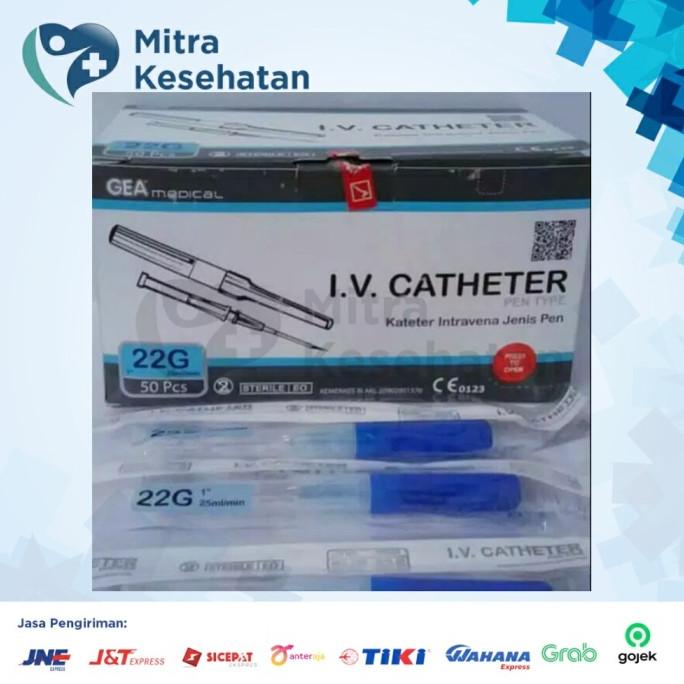 IV Catheter GEA No. 22 G