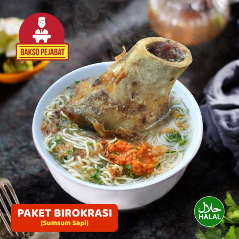 

Bakso Birokrasi Bakso Pejabat 100% Daging Sapi Premium