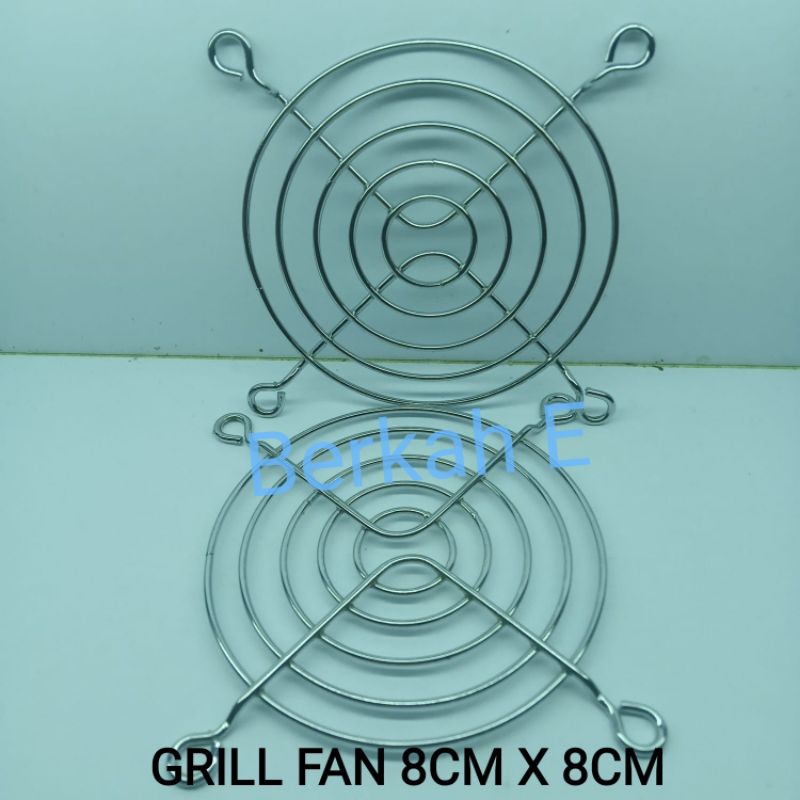 Grill Fan AC 8cm X 8cm Ram kipas