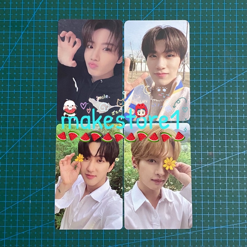 PC Junkyu maung apw 1.0 Yedam ladang ktown4u changbin lee know no easy bunga photocard official trea