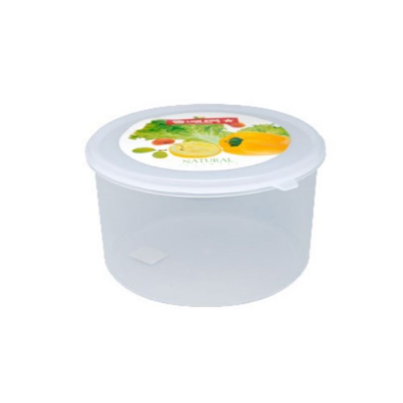 Tempat Penyimpanan Makanan Toples Plastik Transparan 2200 ml Lion Star Natural Sealware P5 SW-73