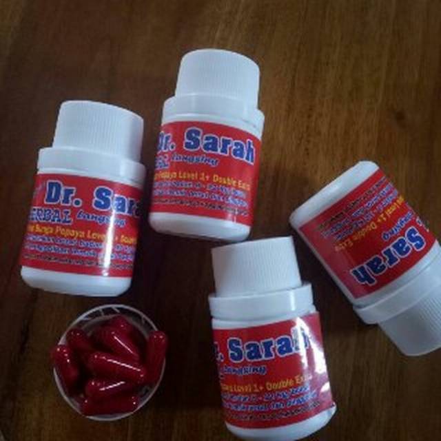 Pelangsing Dr.sarah Level 1+ DB (new) isi 30 kapsul