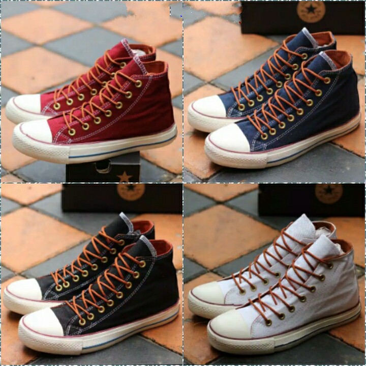 Sepatu Boots converse allstar premium sneaker high terbaru