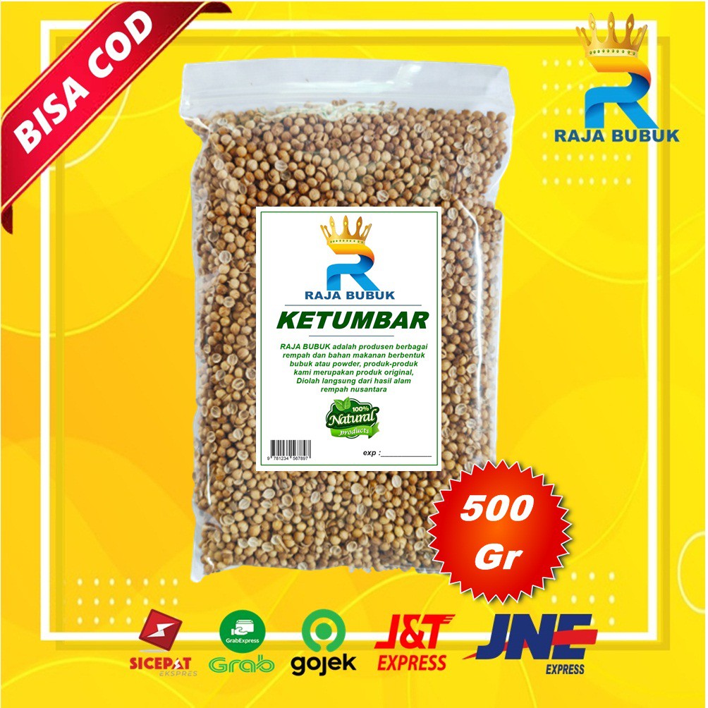 

KETUMBAR ASLI KUALITAS PREMIUM RAJA BUBUK ISI 500 GRAM