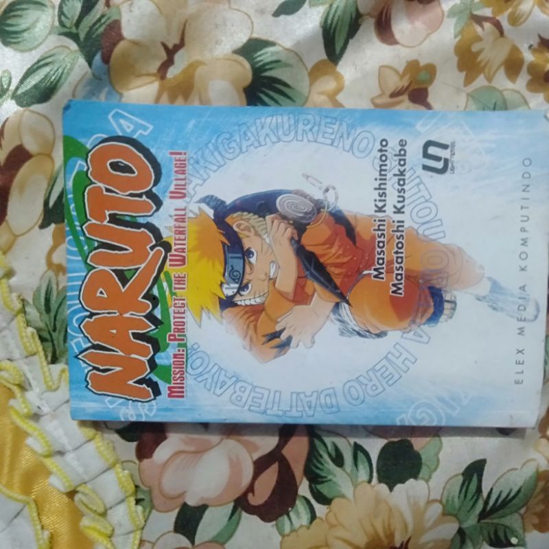 Novel bekas Naruto Mission: Protrect The Waterfall Vinllage