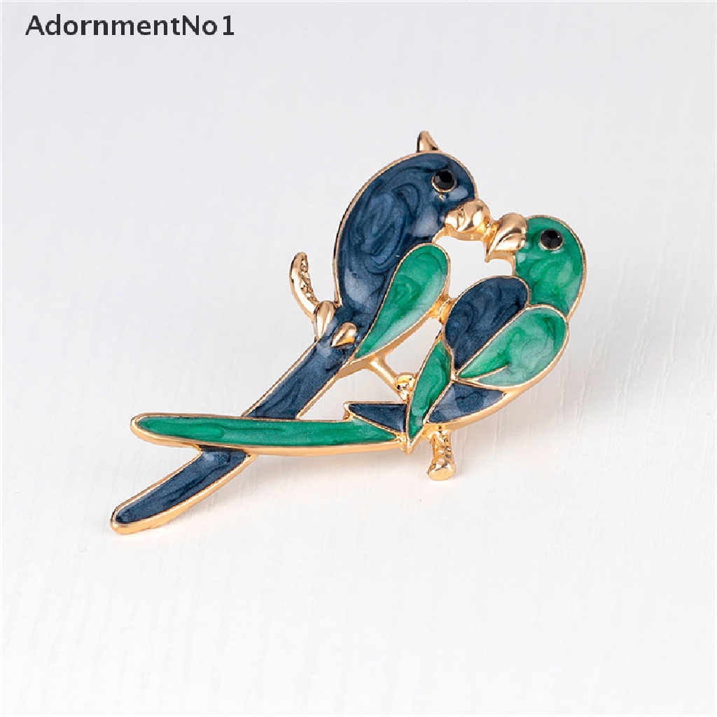 (AdornmentNo1) Bros Pin Lapis Emas Desain Hewan Natal Aksesoris Wanita