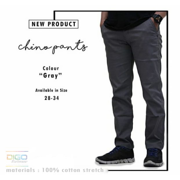  Celana  Chino  Panjang Pria Premium Quality Shopee Indonesia