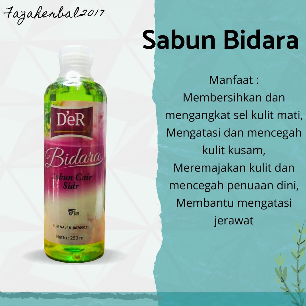 Sabun Cair Bidara 250ml