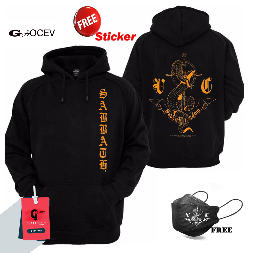 Hoodie Sabbath Crew Wind Breaker Jaket Joker Windbreaker