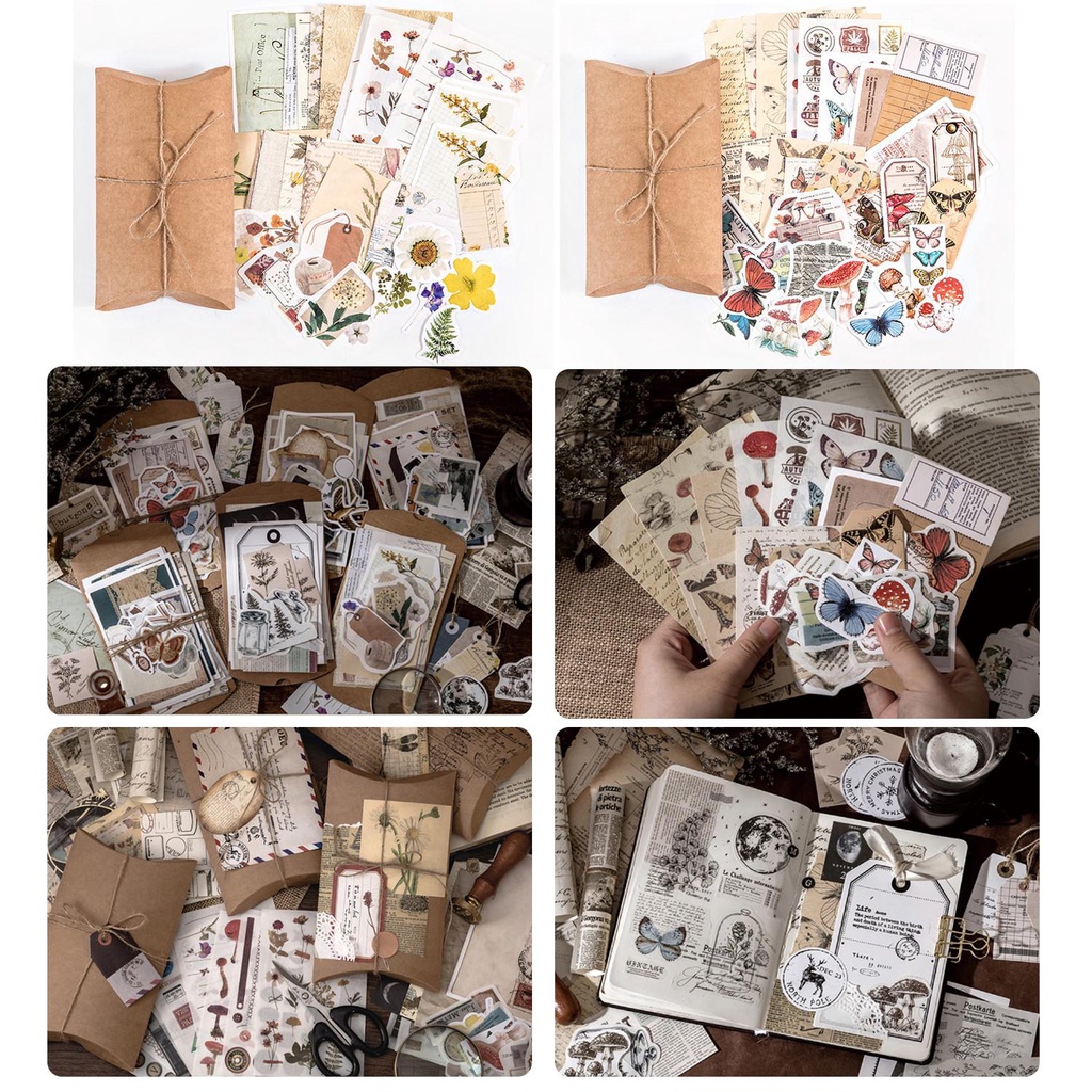 Suyo Stiker Kertas Bentuk Jamur Untuk Scrapbook / Diary