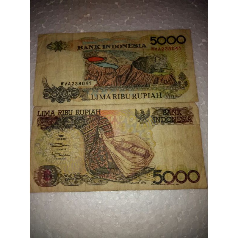 uang kuno 5000