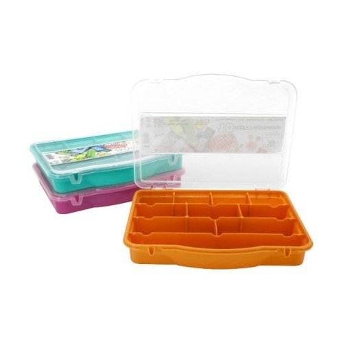 Green Leaf Organizer Kit 10 Sekat Kotak Perkakas Komponen 1442