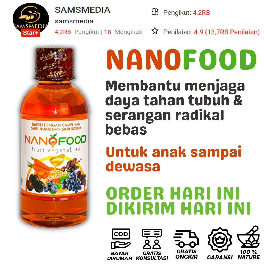 Madu Nanofood Fruit Vegetables - Herbal Menjaga Daya Tahan Tubuh Meningkatkan Imunitas Tubuh Memperbaiki Nafsu Makan Dan Sebagai Nutrisi Otak