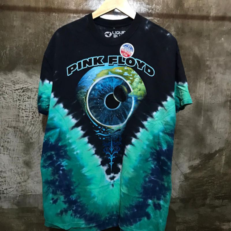 Kaos / T Shirt Tie Dye PINK FLOYD - PULSE V by LIQUIDBLUE