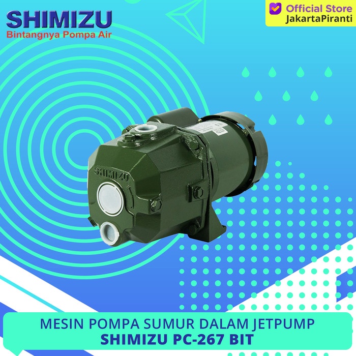 POMPA SUMUR DALAM SHIMIZU PC-267 BIT