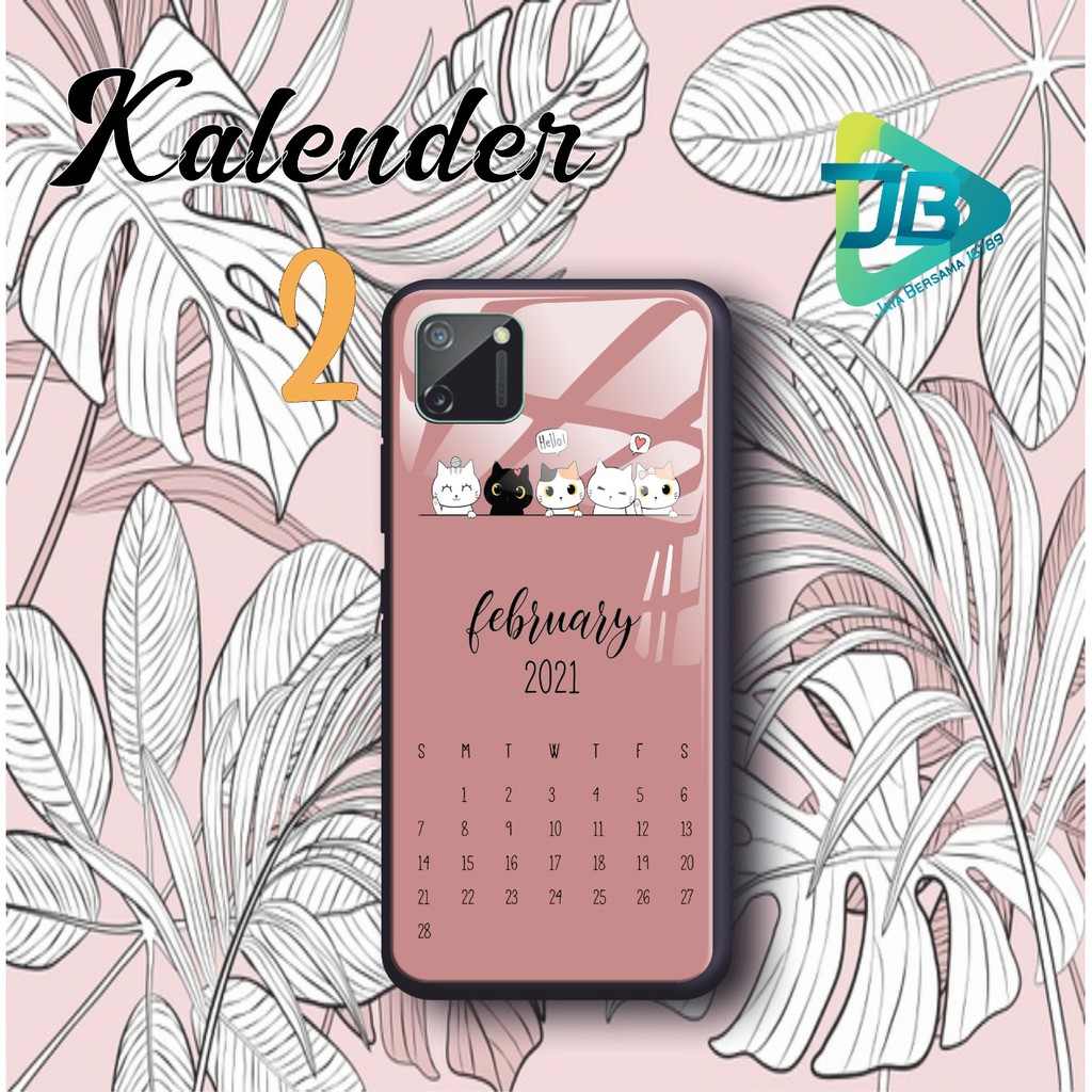 SOFTCASE BACK CASE GLASS KACA KALENDER VIVO Y66 Y67 Y70S Y71 Y81 Y91C Y91 JB3013