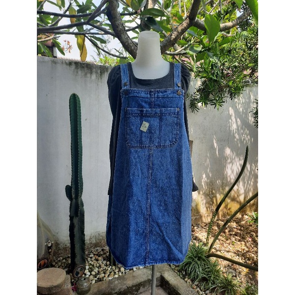 Preloved Second Bekas Overall Dress Baju Kodok Jeans Pinocchio