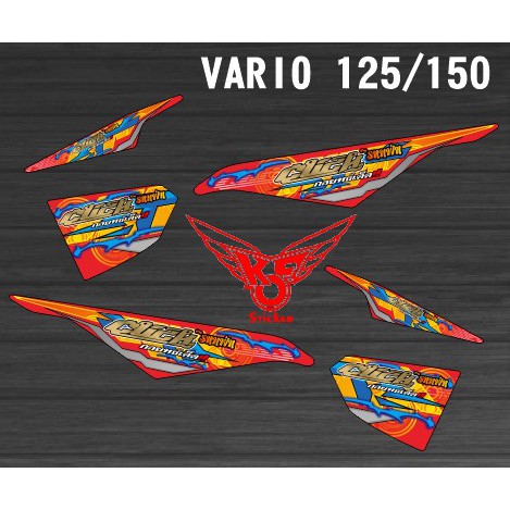 STIKER VARIO 125/ 150 2017 BELEDEK