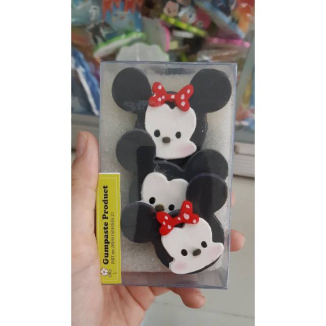 

Gumpaste mickey tsum tsum