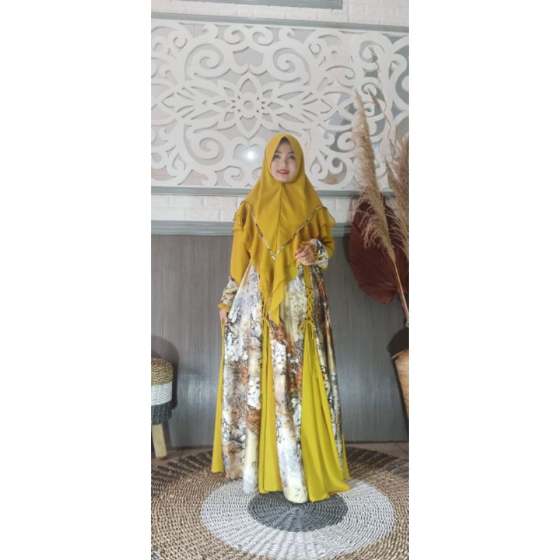 gamis syar'i mewah cantik banget brand Lailah collection