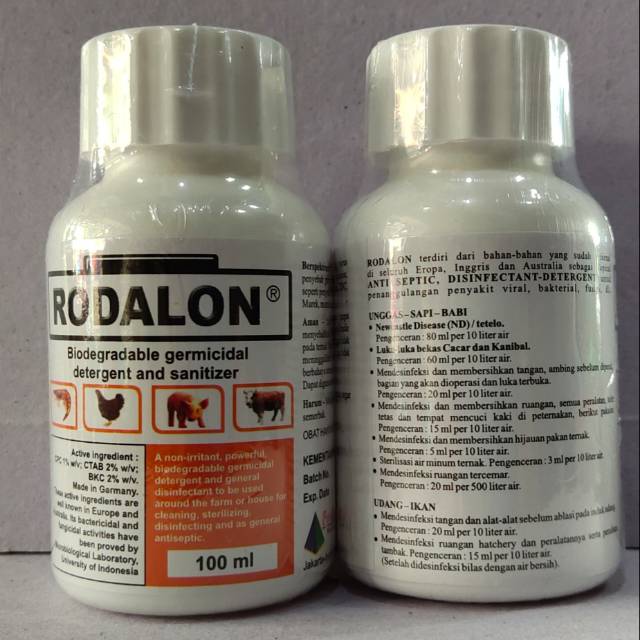 Rodalon 100 ml Rodalon antiseptik disinfektan Antiseptic obat pembasmi kuman