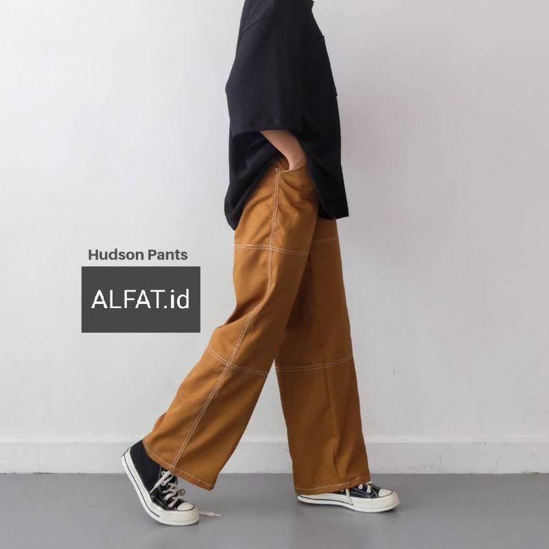 HUDSON PANTS / CELANA PANJANG PRIA WANITA TERBARU / CELANA UNISEX