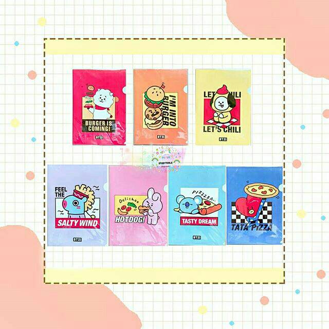 

BT21 TEXT FOLDER