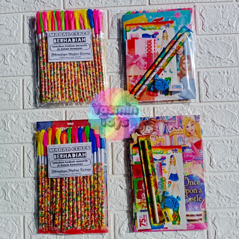 

MESES BALON BERHADIAH ISI 20PCS