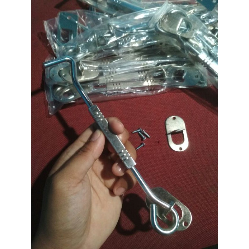 Hak angin jendela/Hak angin segi empat tebal /Hak angin chrome 8"/Penahan jendela