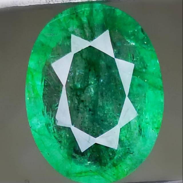 Batu permata natural zamrud colombia jumbo super