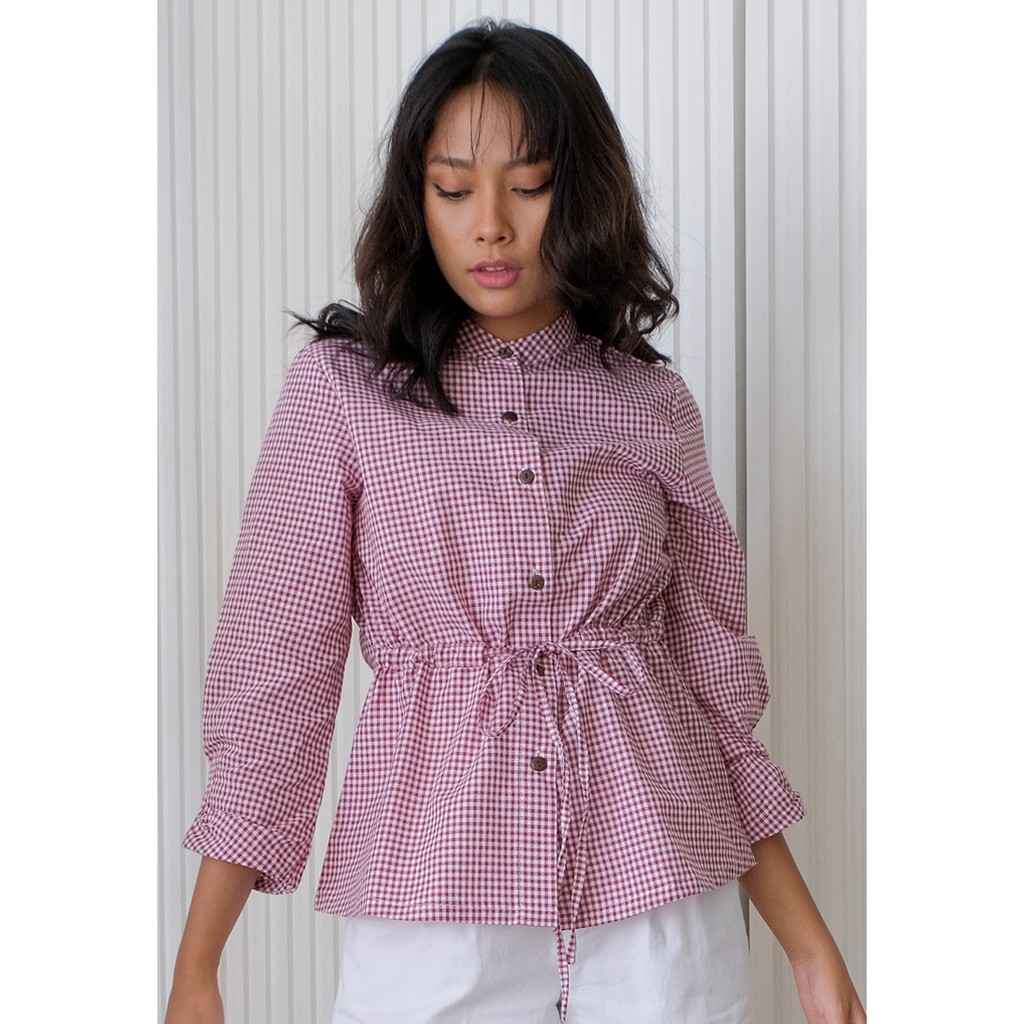 Nayara Blouse Basic Ifani Motif