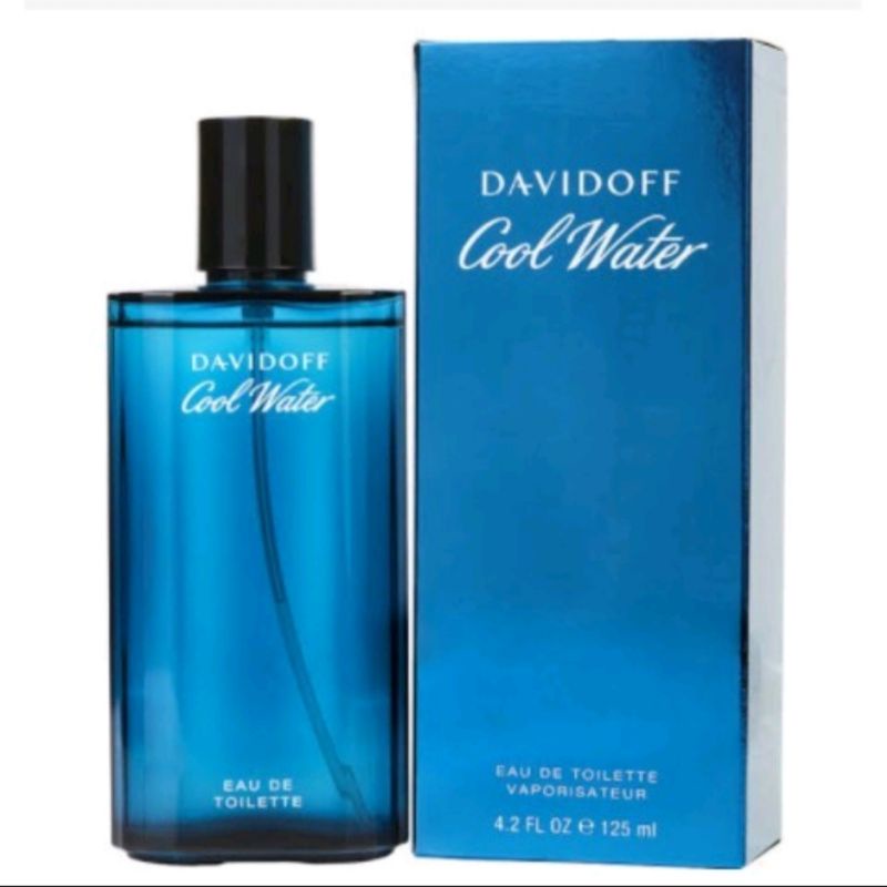 PARFUM PRIA DAVIDOFF COOL WATER 125 ML ORI SINGAPORE