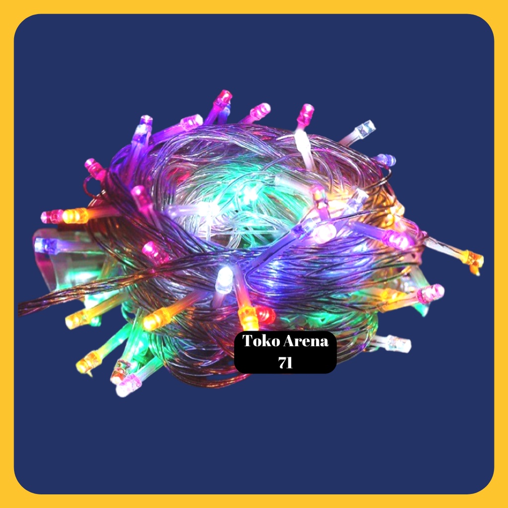 Lampu Natal Visalux Lampu Rainbow Lampu Tumblr Led Dekorasi Natal Lampu Hias Murah 10 meter 10M