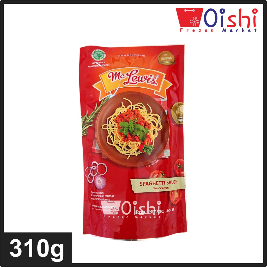

Mc Lewis Spaghetti Bolognese Sauce - 310g