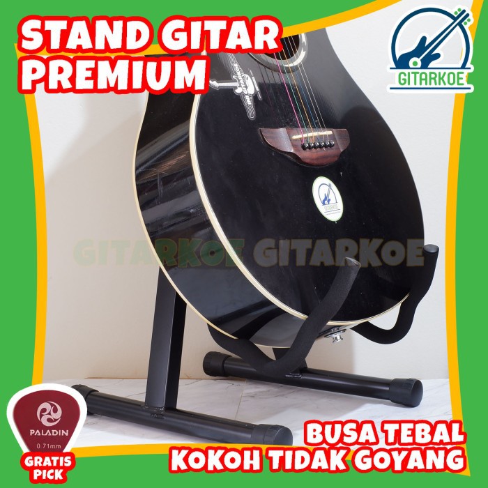 Stand Gitar / Dudukan Gitar Akustik Klasik Elektrik Premium Import