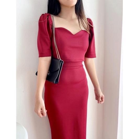 Toply shop COD One set  Fanny / Setelan wanita rok bodycon