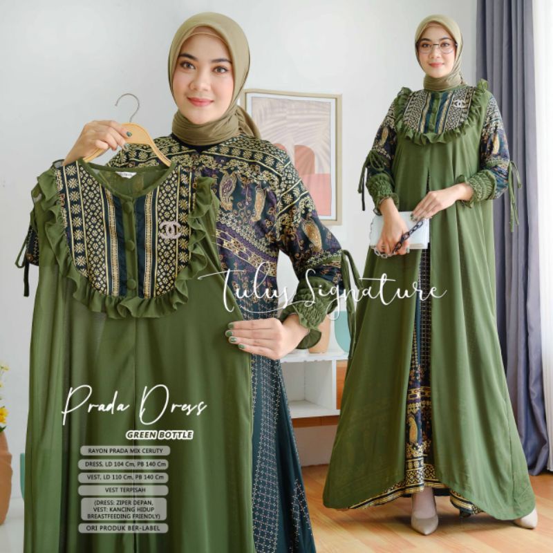 Prada dress premium ceruty by tulus signature