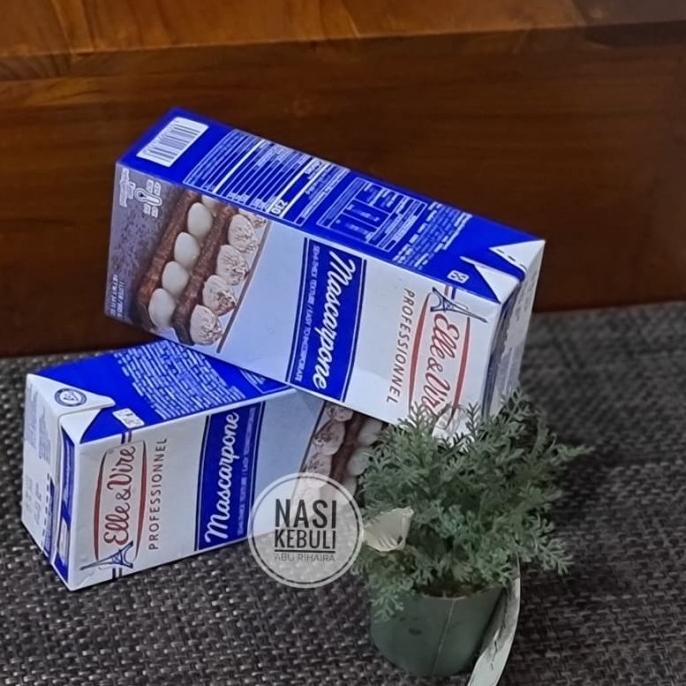 

(BISA COD) Elle & Vire Mascarpone Porfessionnel 1L #via gojek/grab Only
