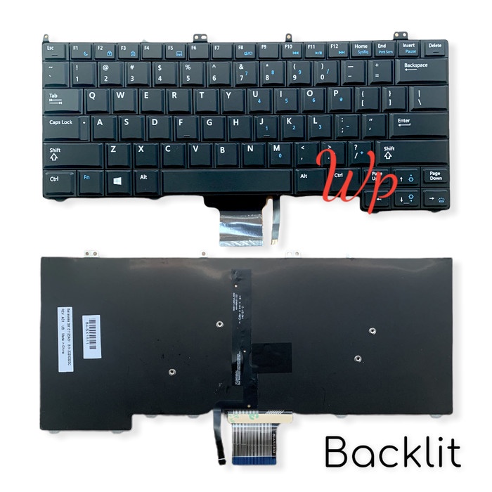 Keyboard Laptop Dell Latitude E7240 E7420 E720D E7440 Backlight backli