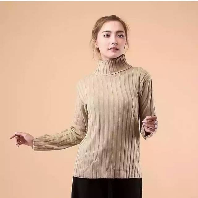 Turtle Neck Rajut JULIET l Sweater Rajut l Pakaian Rajut Wanita l Tutle Neck Rajut #rajutmurahkeren