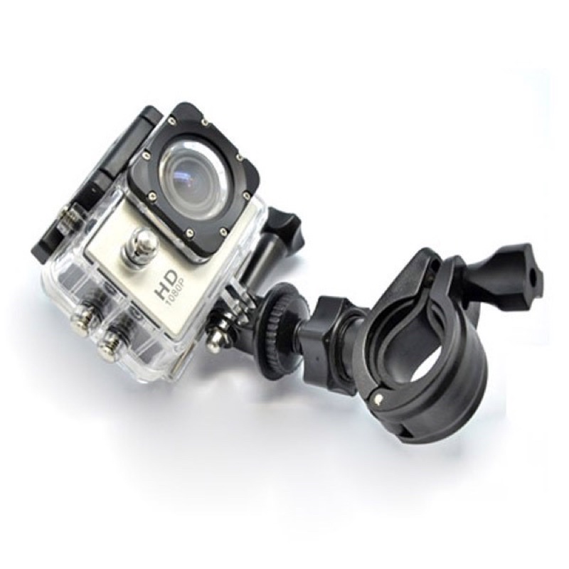 Bracket  Holder Stang Sepeda / Motor Bracket Roll Cage Dual Mount for Action Cam Xiaomi Yi Kamera DSLR GoPro