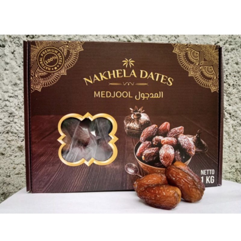 

Kurma Medjool Nakhela ( From Namibia ) Kemasan 1Kg