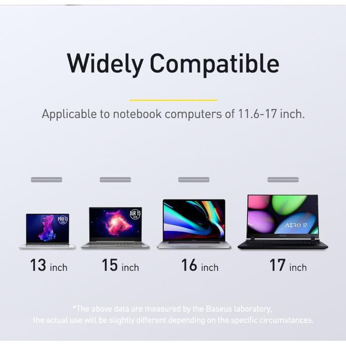Baseus Notebook Stand Apple Macbook Pro Air Slim Original Alas Laptop - Silver