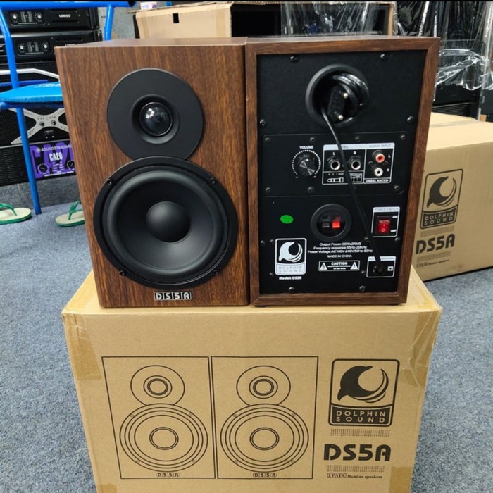 DS5A ISK Speaker 5 Inch Flat Rekaman ISK Dolphin Sound Original