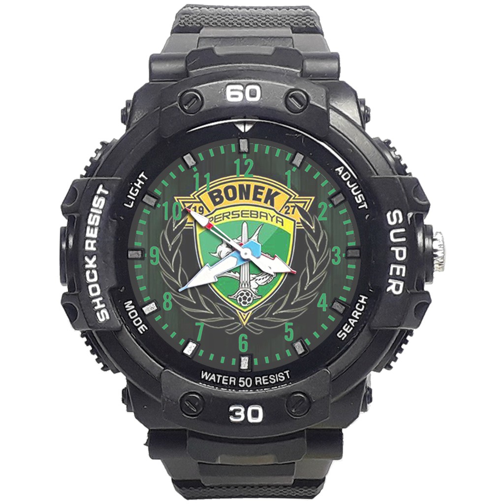 Jam Tangan  PERSEBAYA MOTIF 11 Bagus