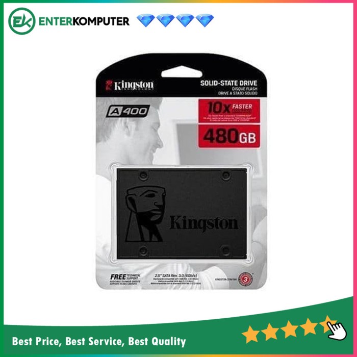 SSD Kingston SSD Now SA400 SA400S37/480G SATA3