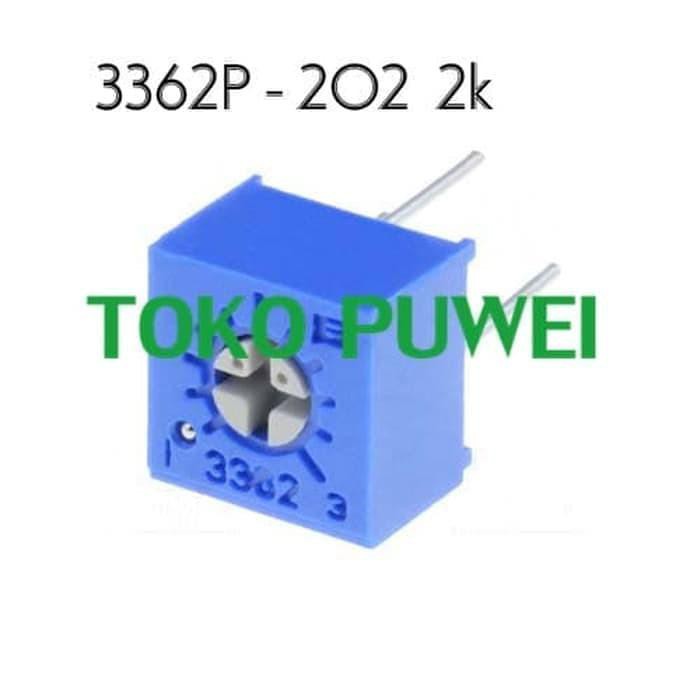 3362P TRIMPOT VARIABEL RESISTOR PRESISI 3362 P 202 2K OHM BS89