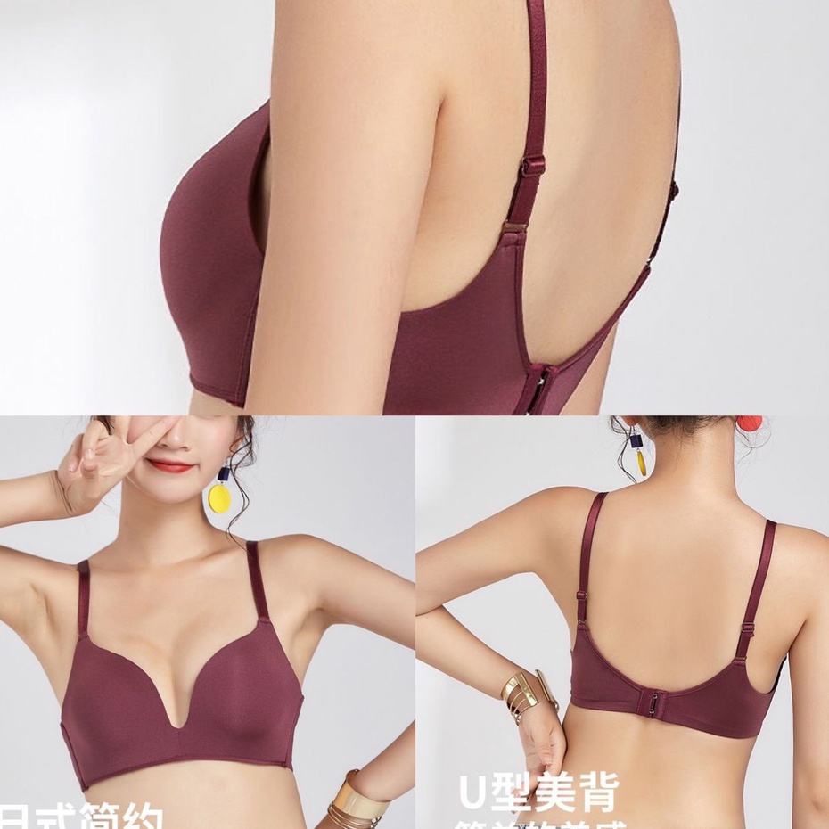 Pakaian Dalam Wanita Bra BH Sexy One-piece Sport BH Seamless