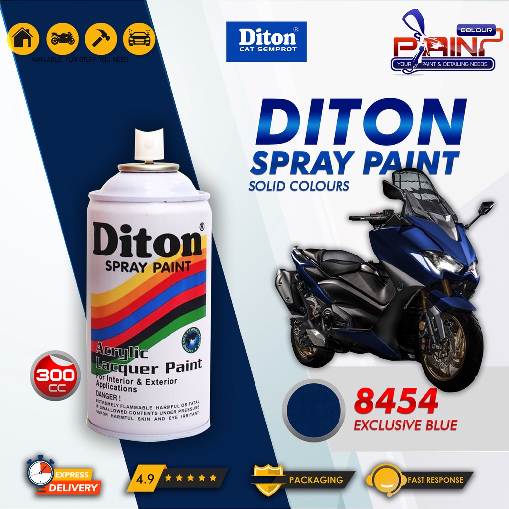 Diton 8454 Exclusive Blue Cat Semprot/Pylox/Samurai Motor/Helm/Gundam