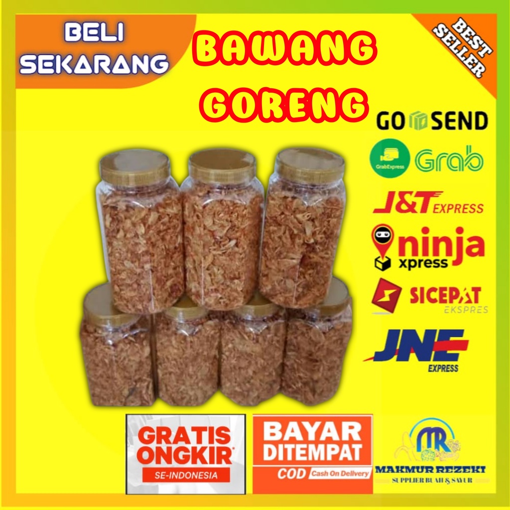 

BAWANG GORENG BREBES BERAT 190-240GR PER KEMASAN